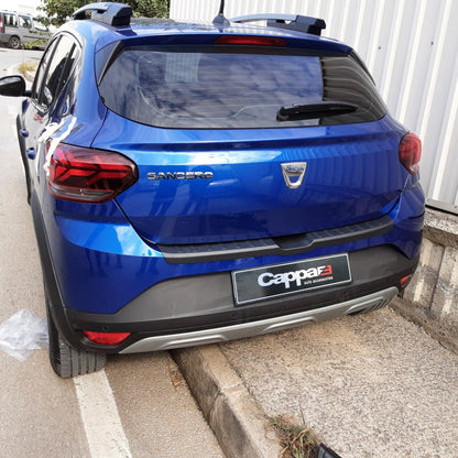 Dacia Sandero 2021 Onwards Rear Bumper Sill Protector Matt