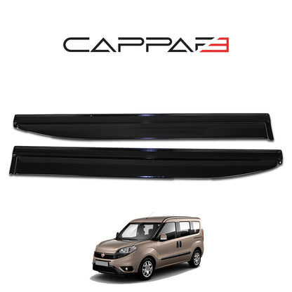 Fiat Doblo 2015 - 2022 Window Wind Deflectors 4pcs