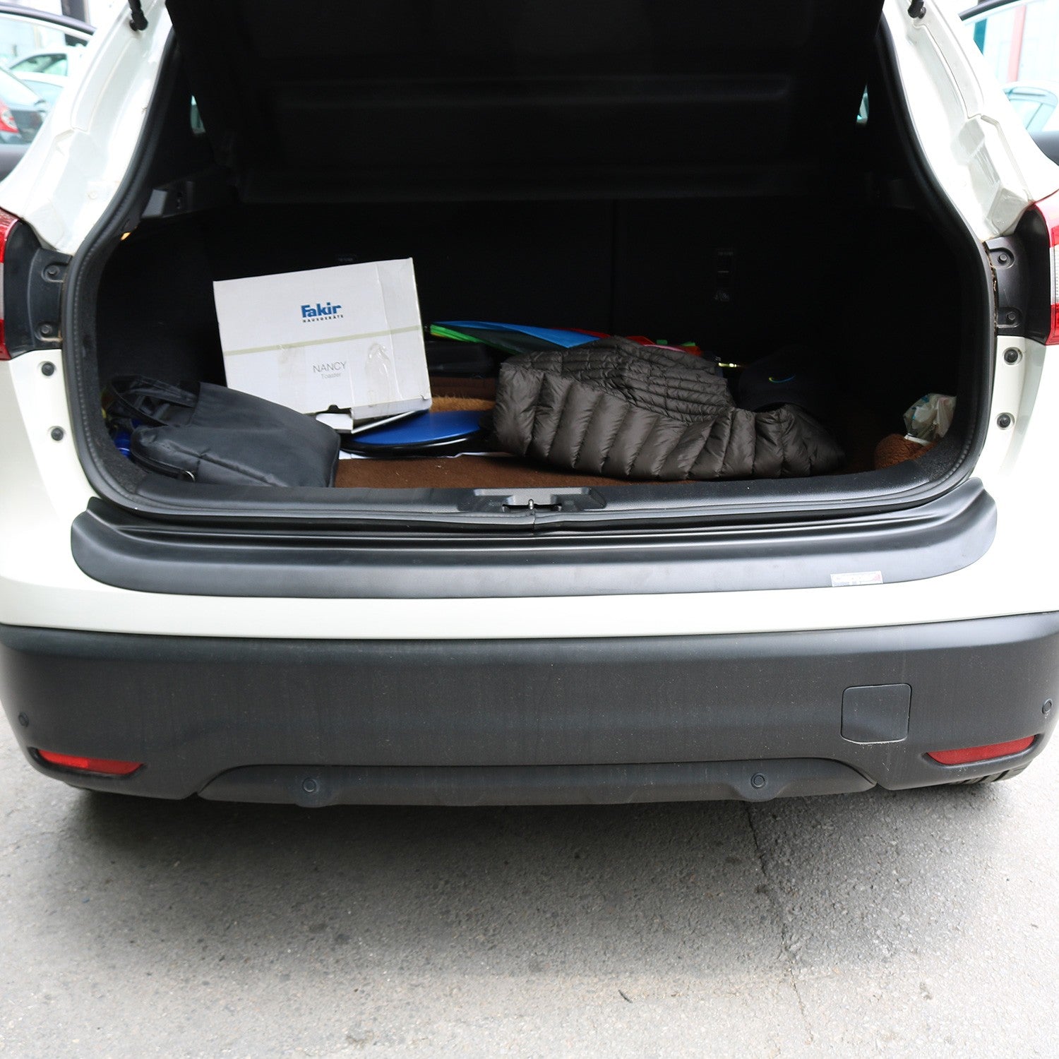 Nissan Qashqai 2014 - 2016 Rear Bumper Sill Protector Matt