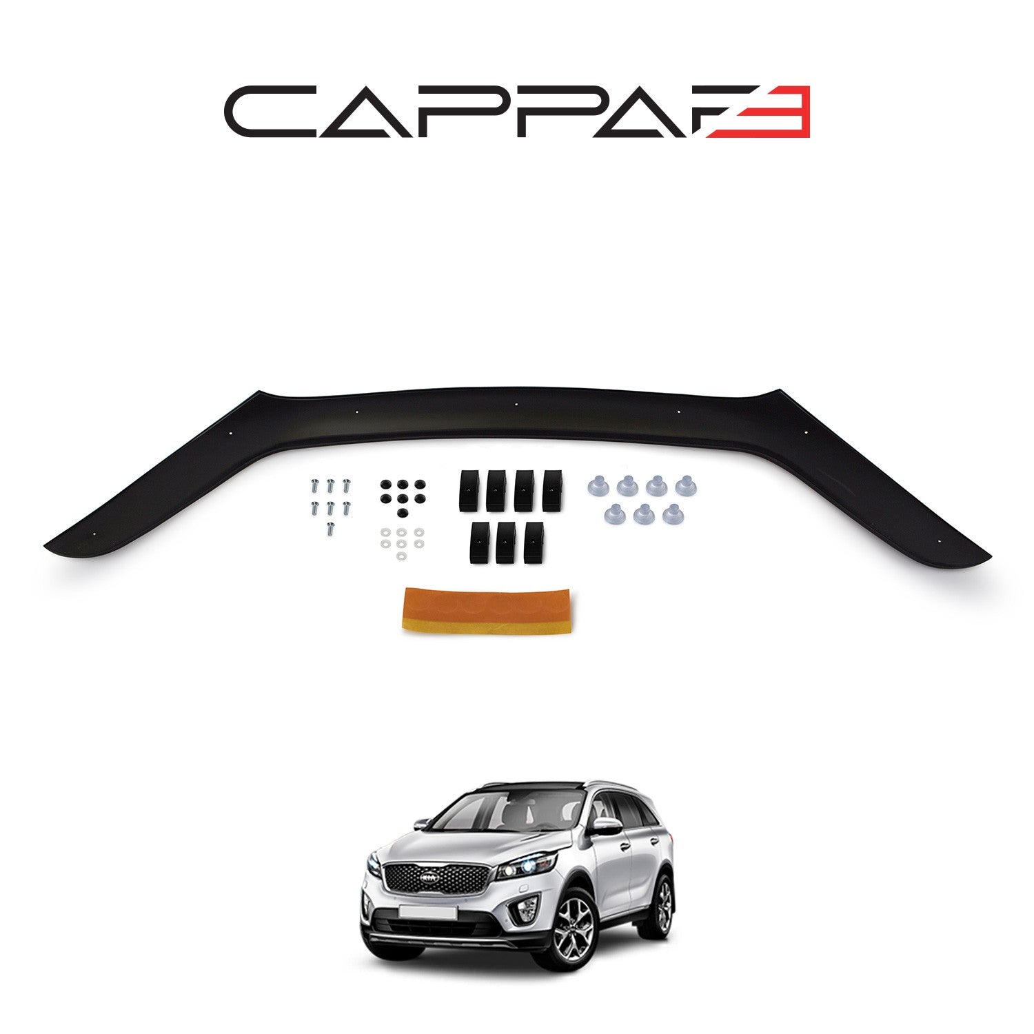 Kia Sorento 2016 - 2020 Bonnet Deflector 4mm