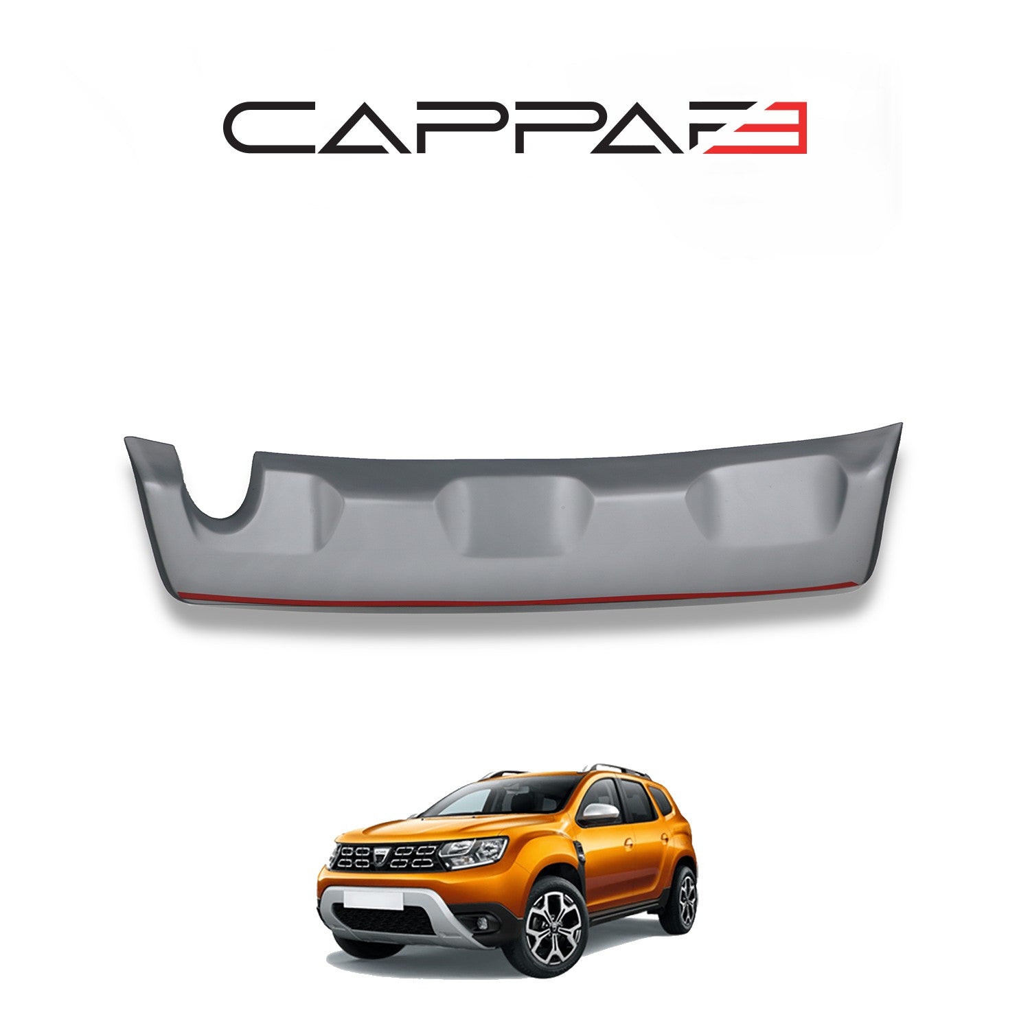 Dacia Duster 2018 - 2024 Bumper Diffuser