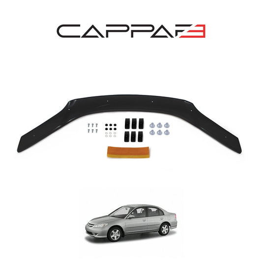 Honda Civic 2001 - 2006 Rear Bumper Sill Protector 3mm
