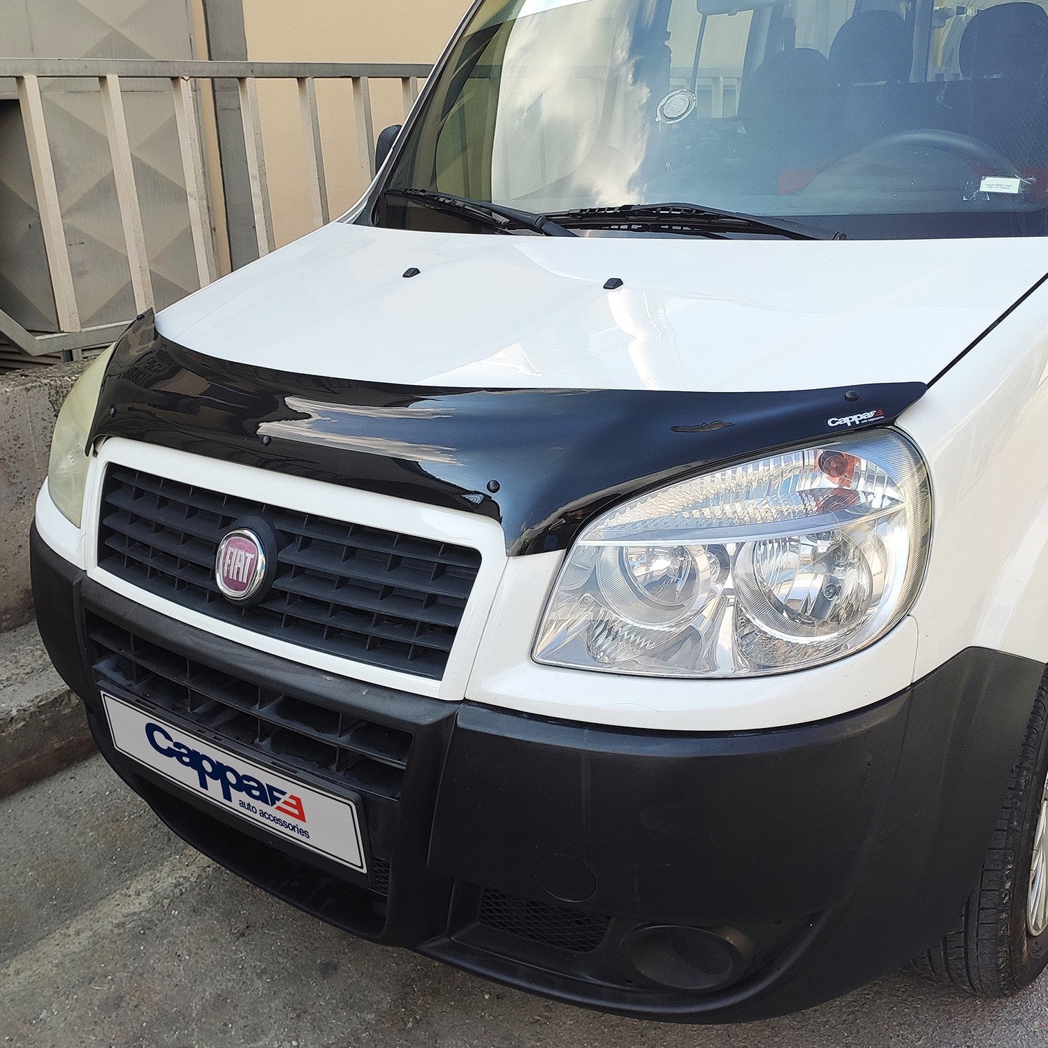 Fiat Doblo 2006 - 2010 Bonnet Deflector 3mm