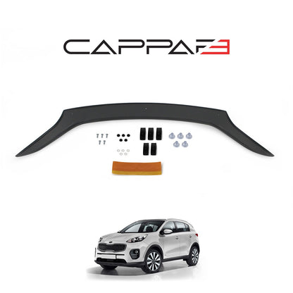 Kia Sportage 2016 - 2019 Bonnet Deflector 4mm