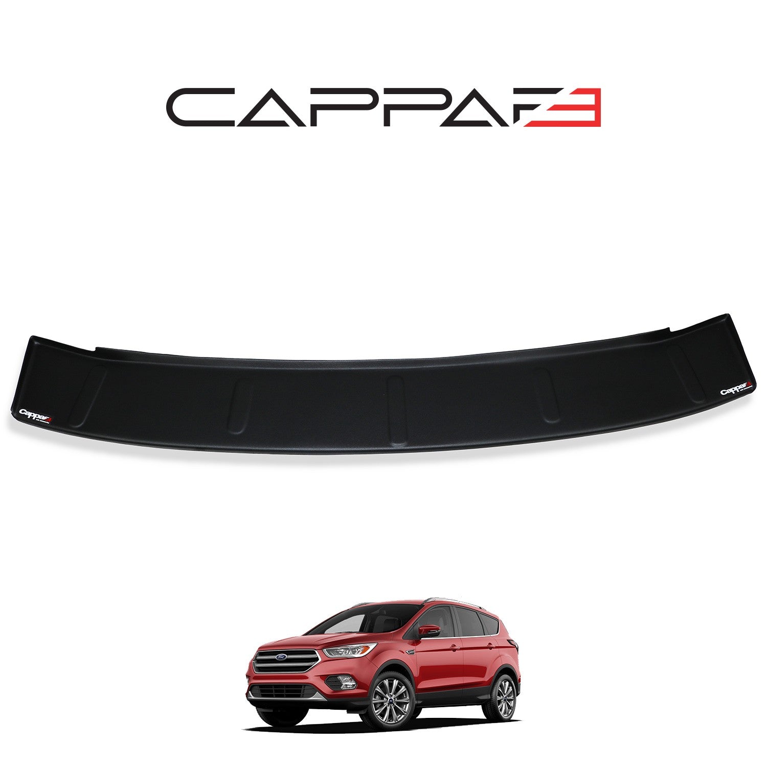 Ford Kuga 2013 - 2016 Rear Bumper Sill Protector Matt