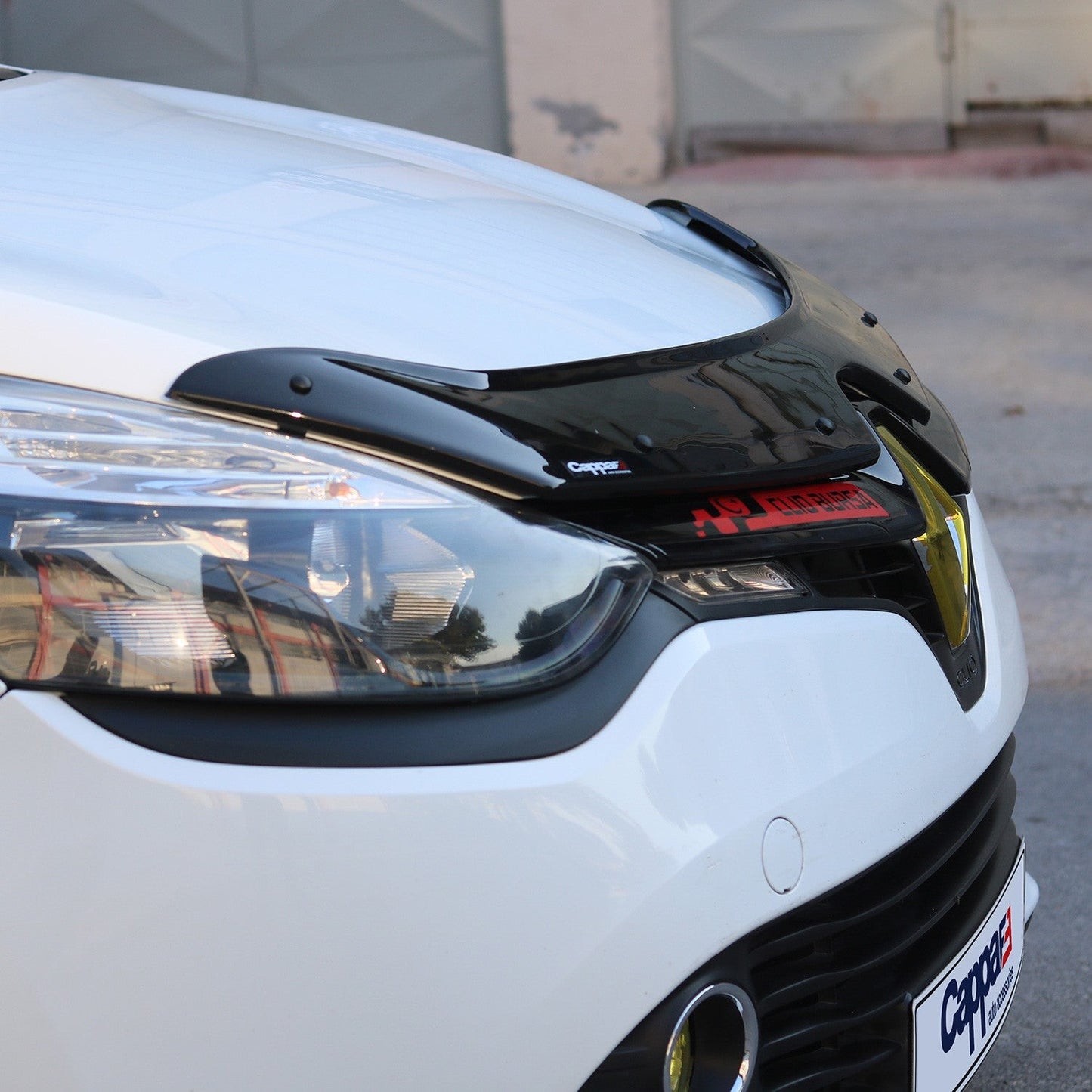Renault Clio 2012 - 2020 Bonnet Deflector 3mm