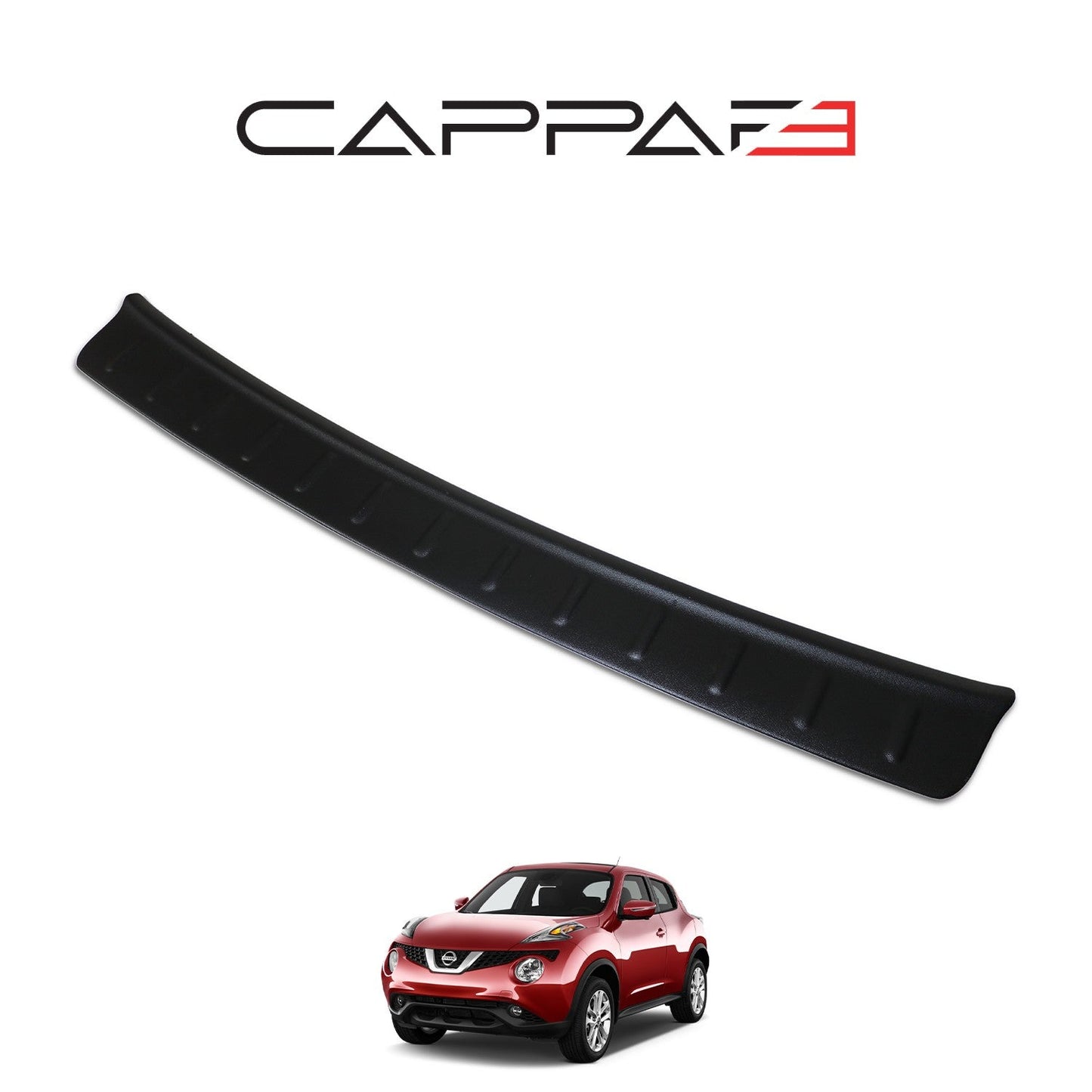 Nissan Juke 2014 - 2018 Rear Bumper Sill Protector Matt