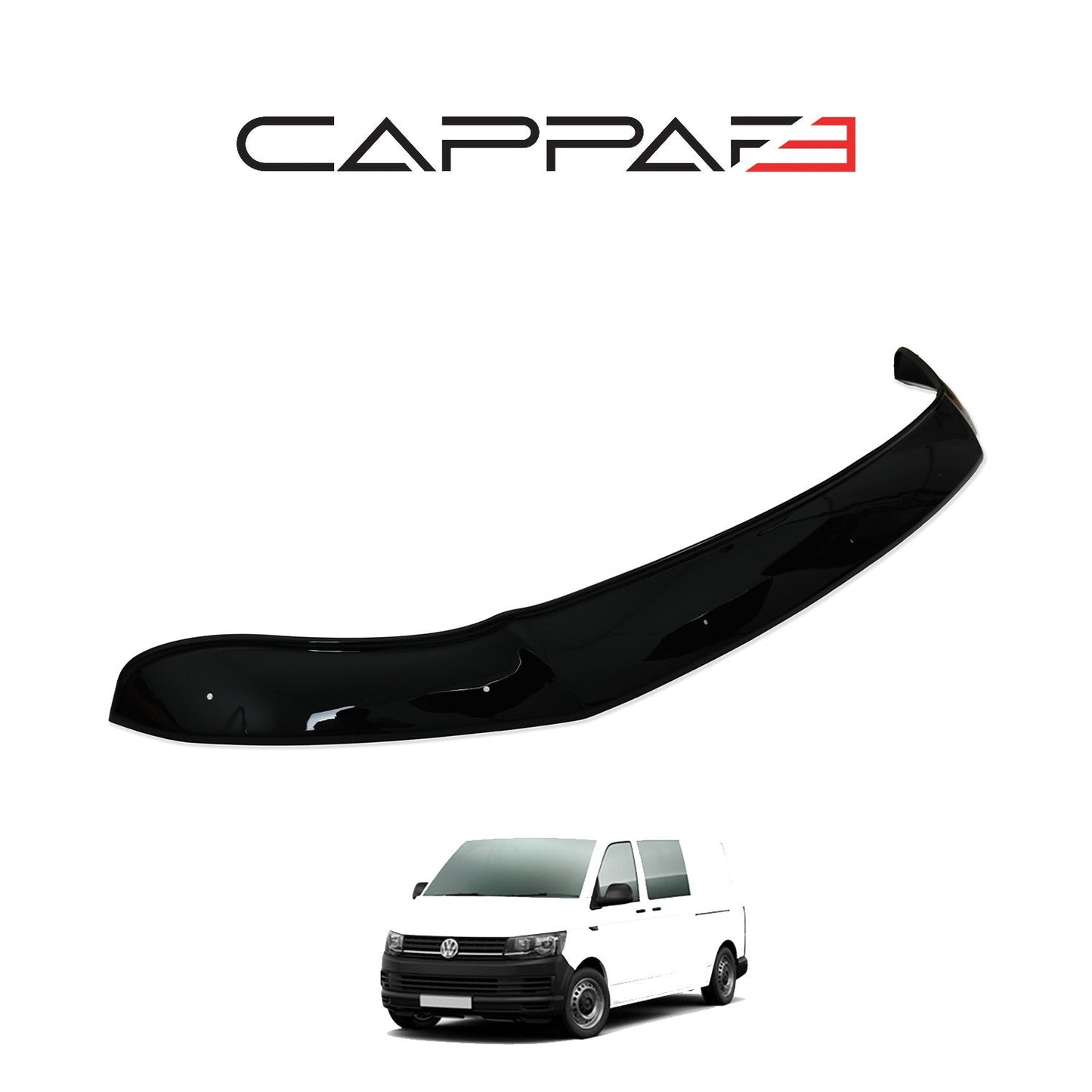 Volkswagen Transporter T6 2015 - 2020 Bonnet Deflector 4mm