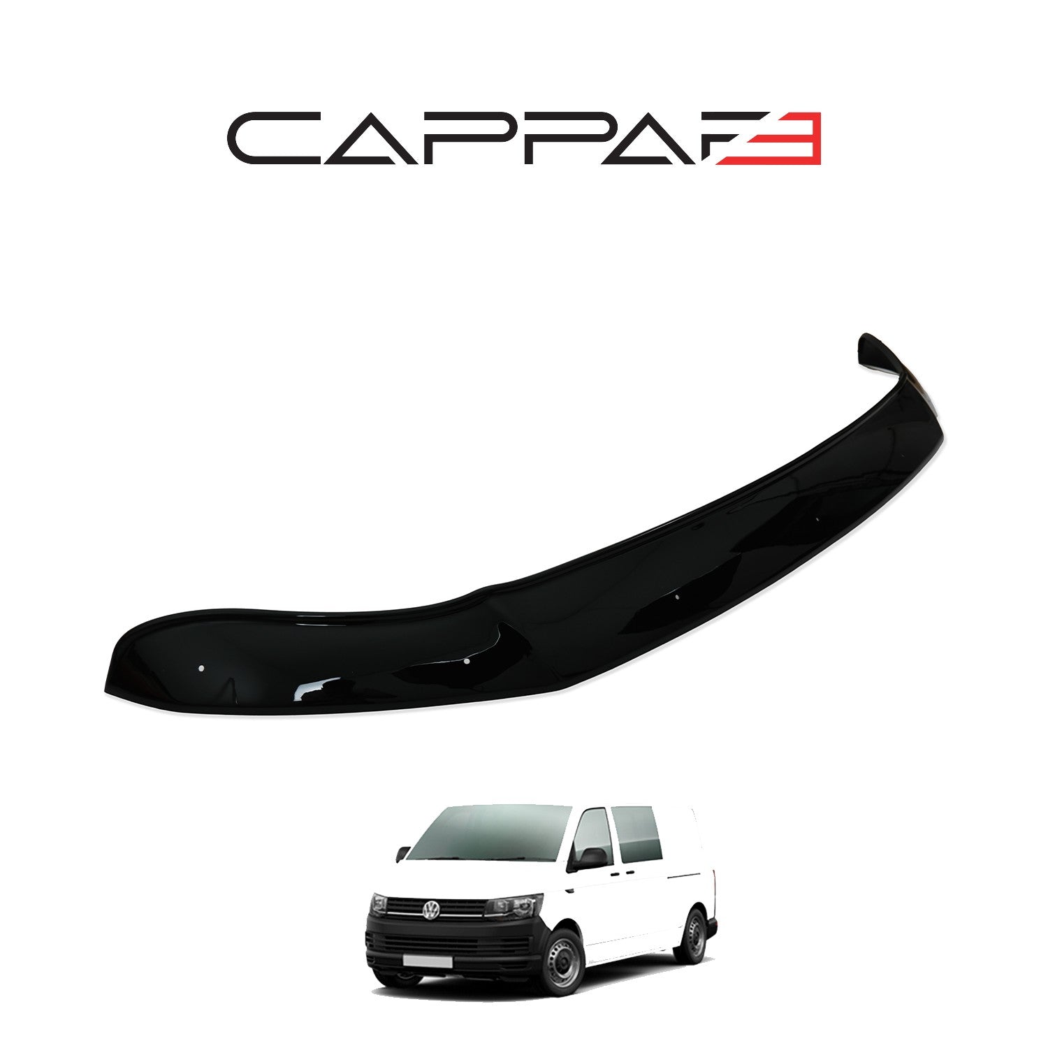 Volkswagen Transporter T6 2015 - 2020 Bonnet Deflector 4mm