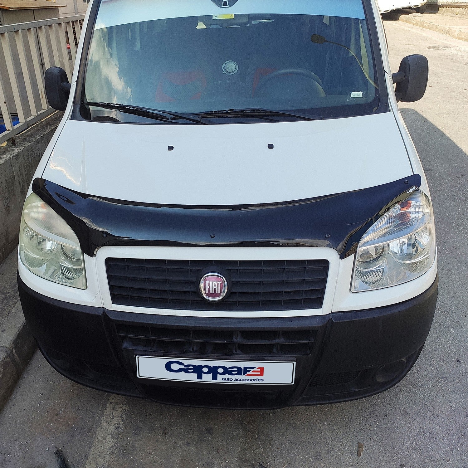Fiat Doblo 2006 - 2010 Bonnet Deflector 3mm