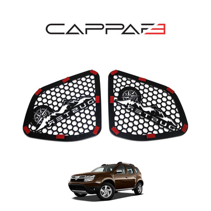 Dacia Duster 2010 - 2017 Metal Quarter Window 2pcs