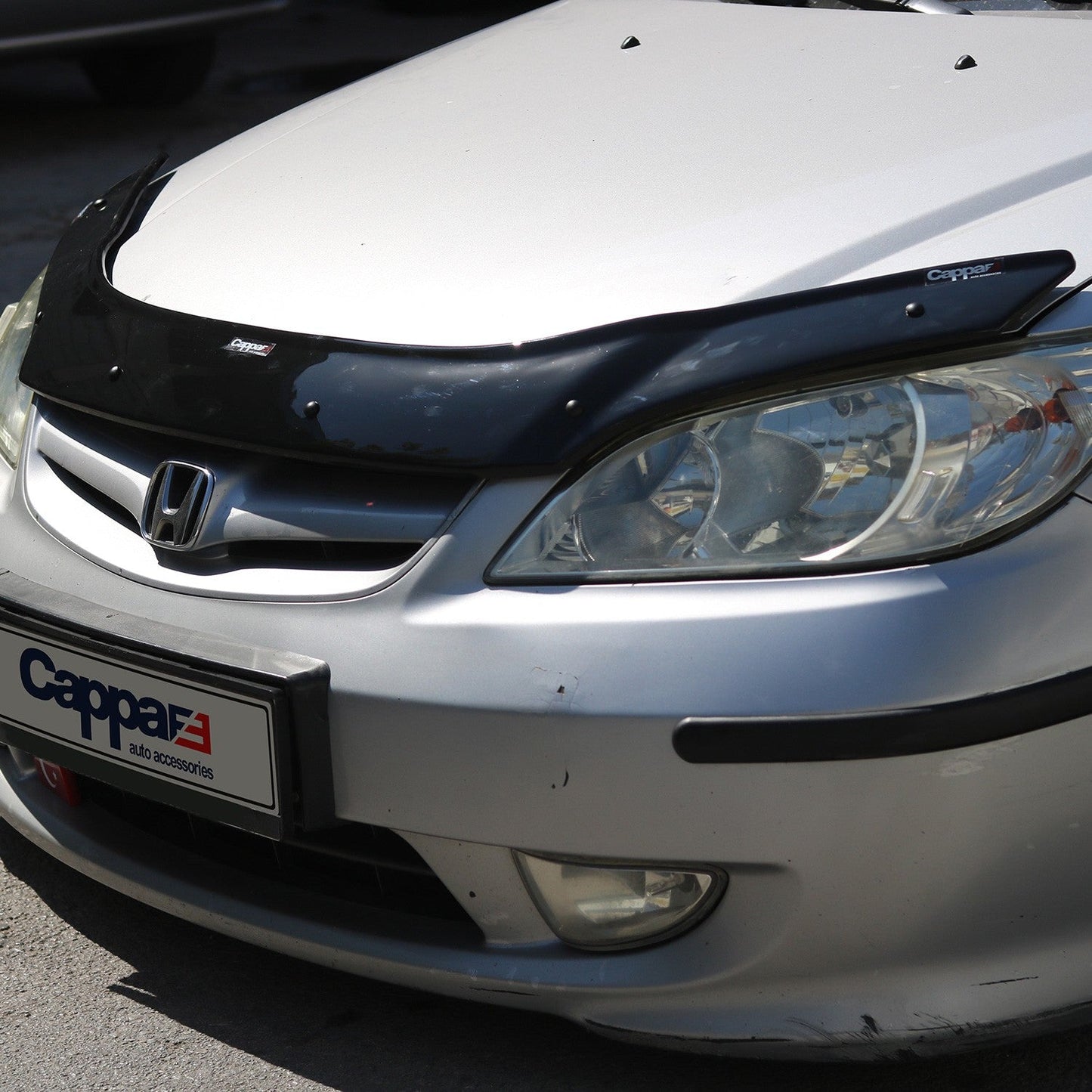 Honda Civic 2001 - 2006 Rear Bumper Sill Protector 3mm