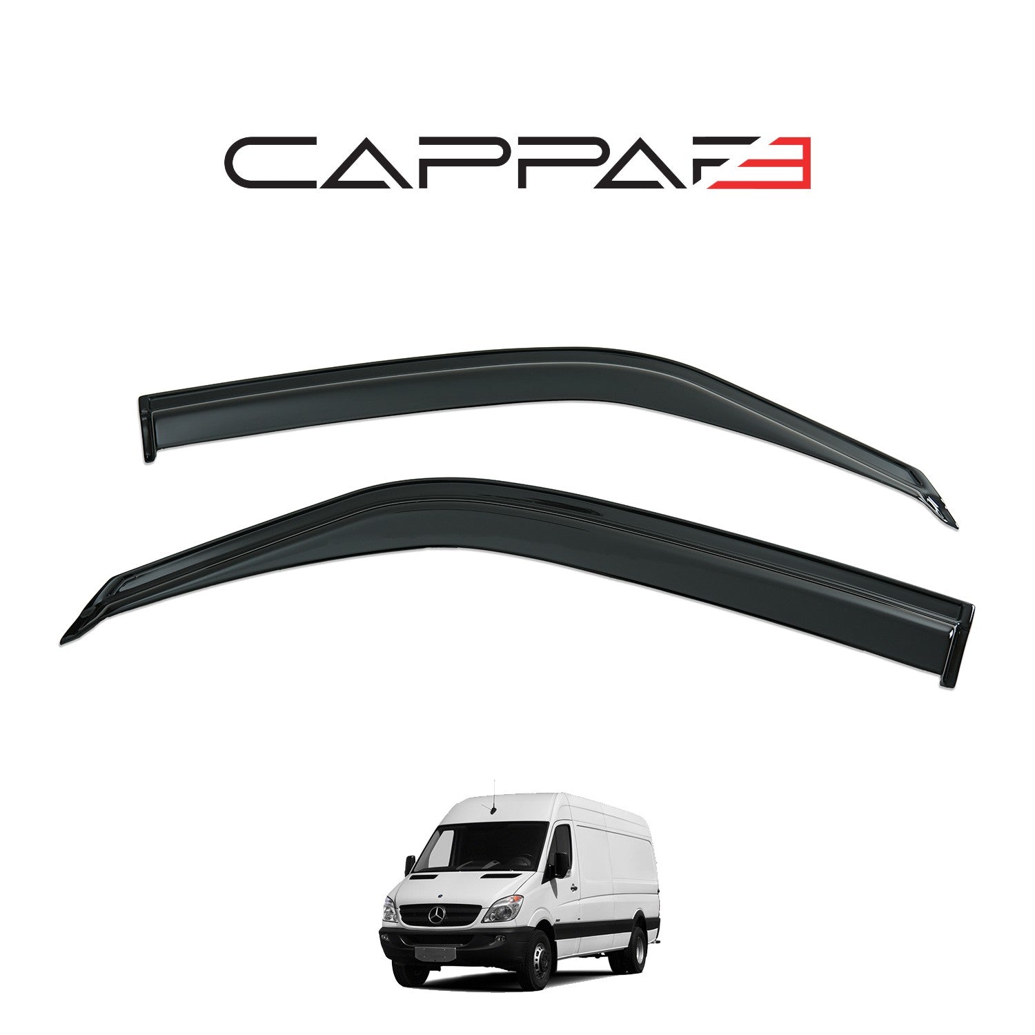 Mercedes Sprinter 2006 - 2012 Window Wind Deflectors 2pcs