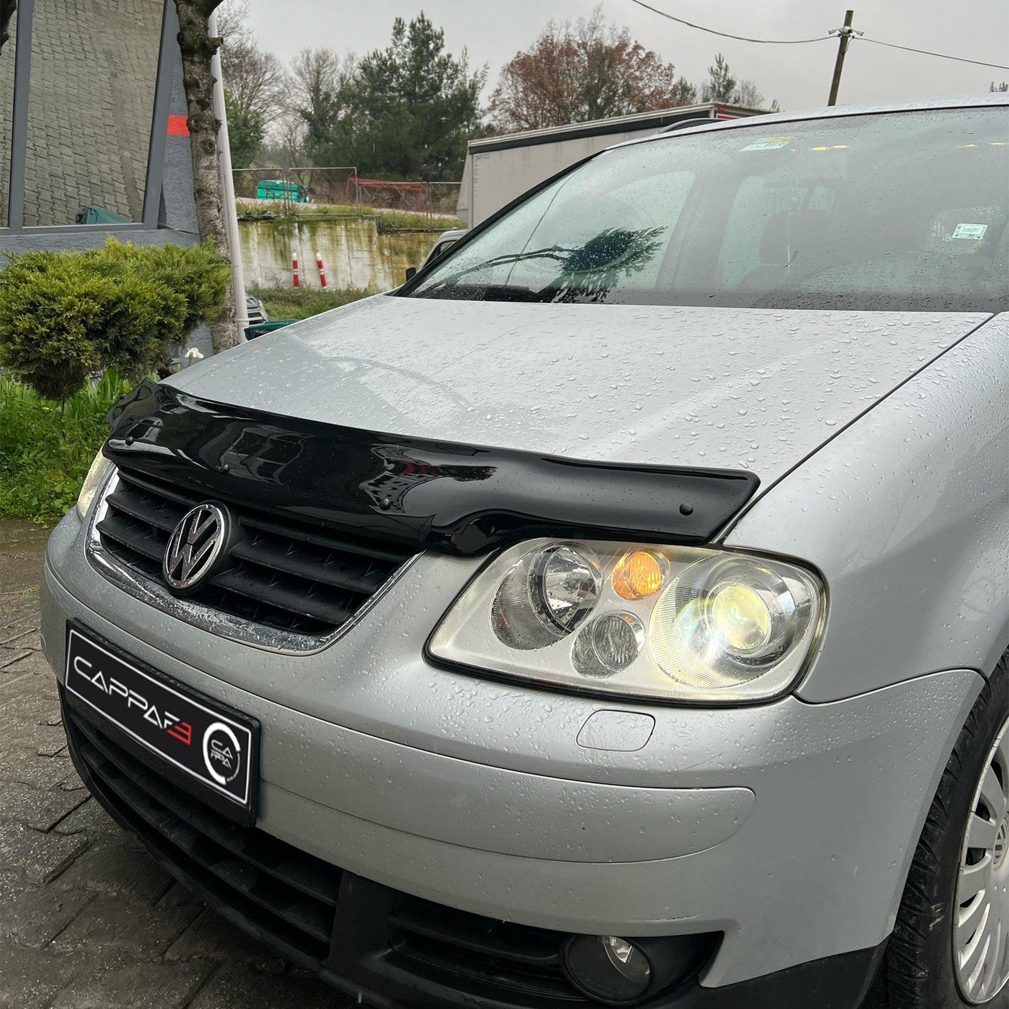 Volkswagen Touran 2003 - 2006 Bonnet Deflector 3mm