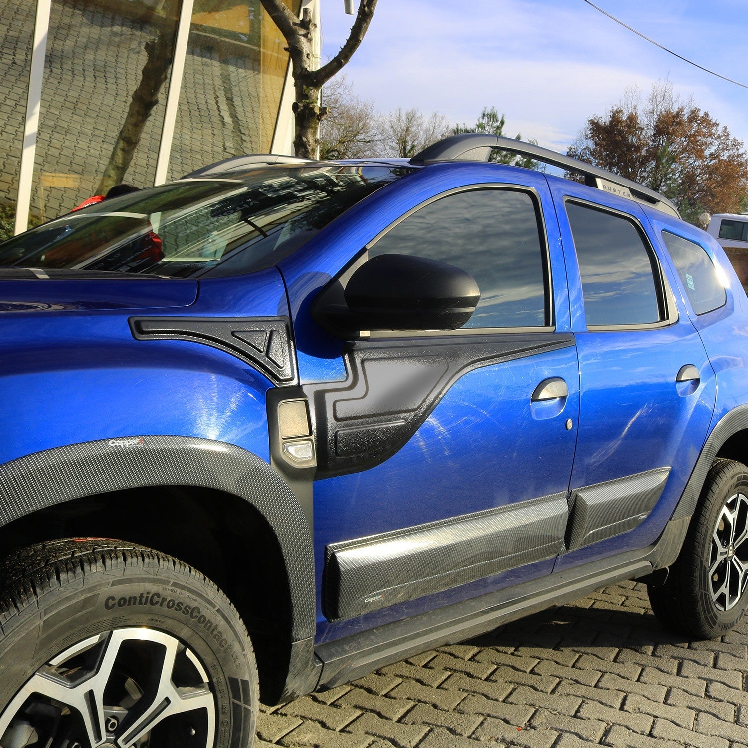 Dacia Duster 2018 - 2024 Rear Bumper Sill Protector 4pcs