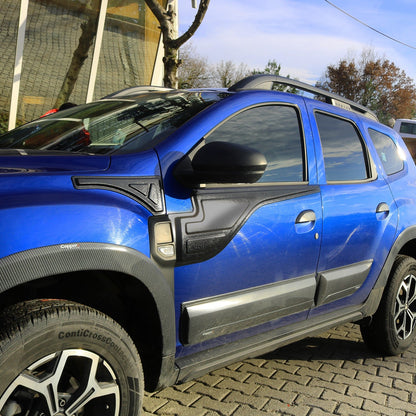 Dacia Duster 2018 - 2024 Rear Bumper Sill Protector 4pcs