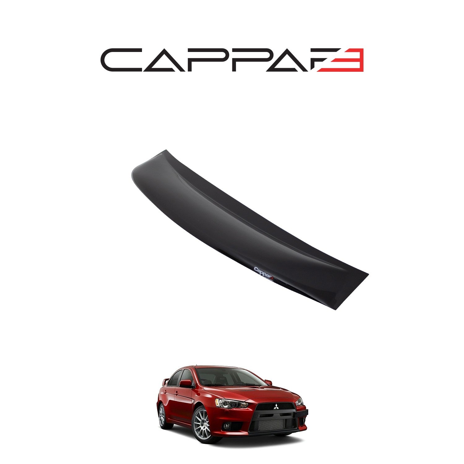 Mitsubishi Lancer 2007 - 2017 Rear Window Spoiler