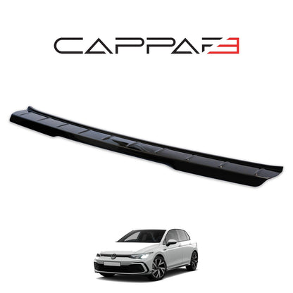 Volkswagen Golf 2021 Onwards Rear Bumper Sill Protector Gloss