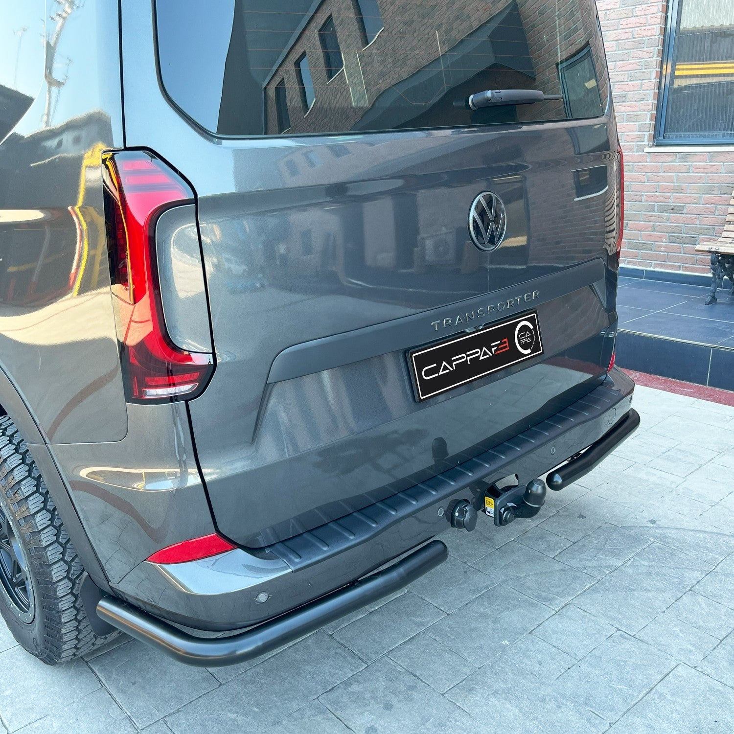 Volkswagen Transporter T7 2022 Onwards Rear Bumper Sill Protector Matt