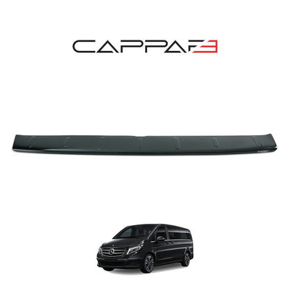 Mercedes V-Class 2019 Onwards Rear Bumper Sill Protector Gloss