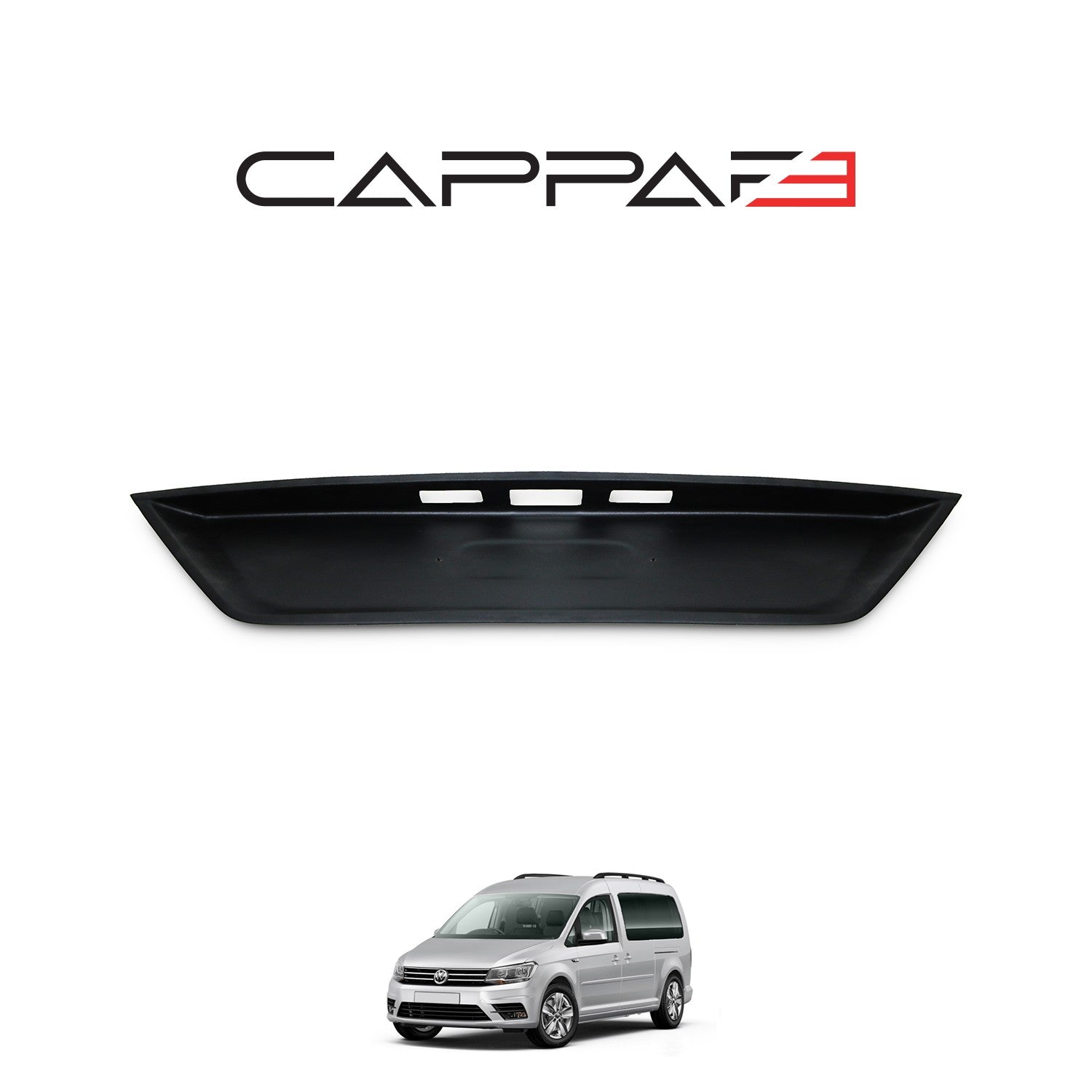 Volkswagen Caddy 2015 - 2020 Rear Number Plate Panel Cover