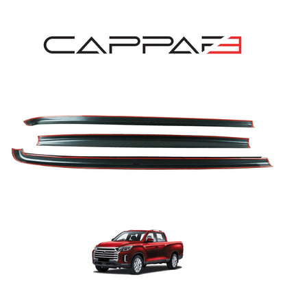 Ssangyong Musso 2021 Onwards Bed Rail Protector 3pcs