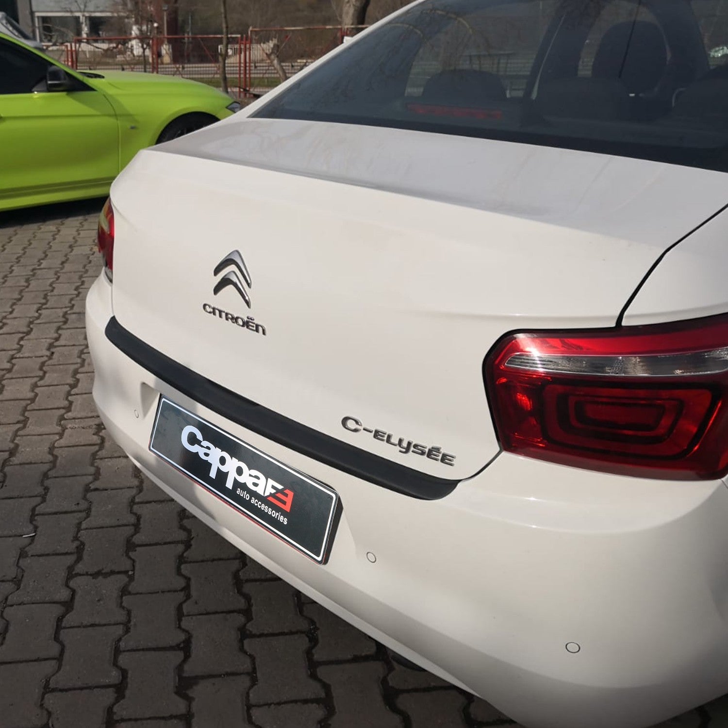 Citroen C-Elysee 2013 Onwards Rear Bumper Sill Protector Matt