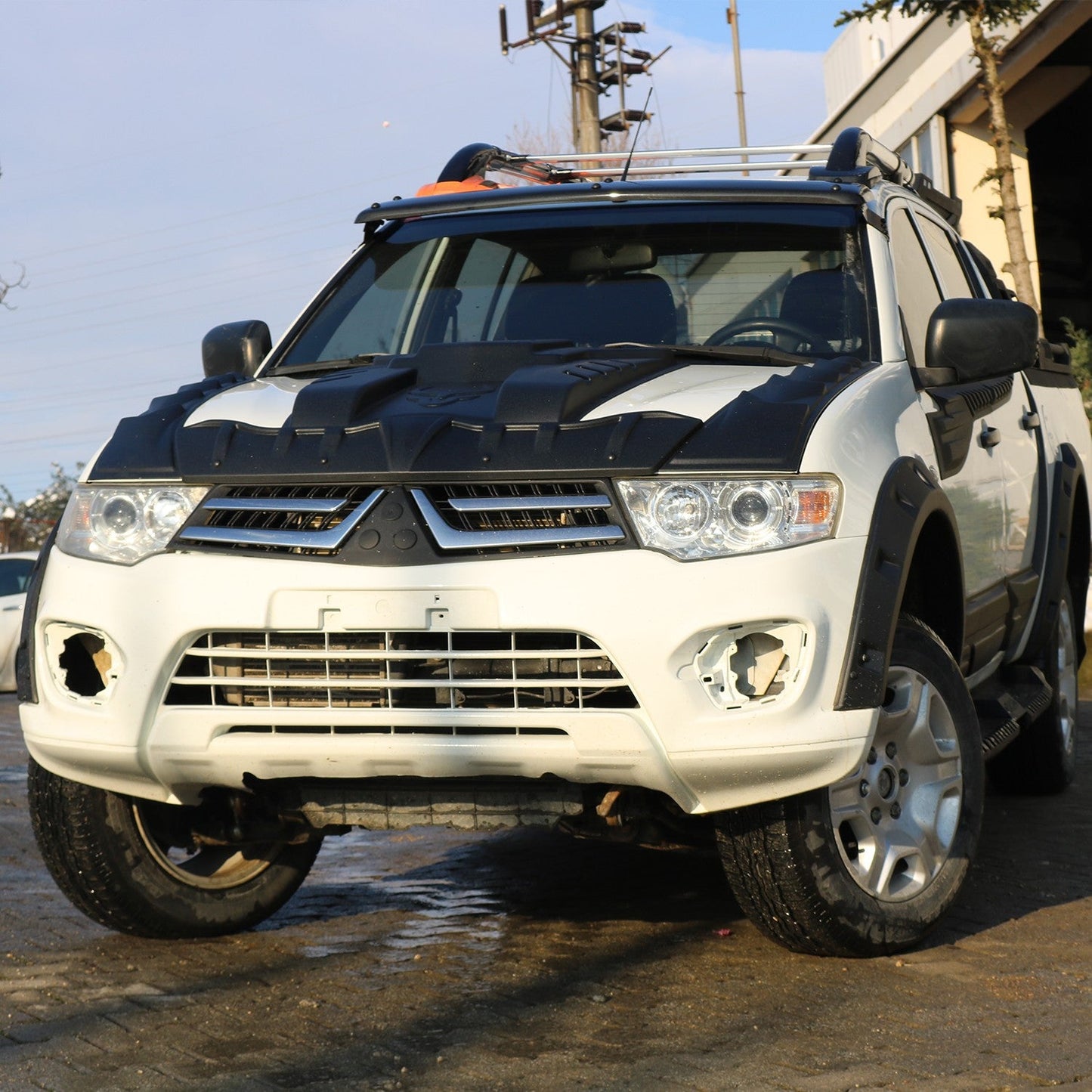 Mitsubishi L200 2007 - 2015 Bonnet Scoop
