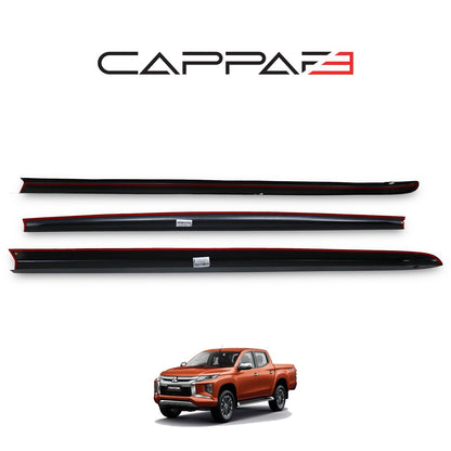 Mitsubishi L200 2019 Onwards Bed Rail Protector 3pcs