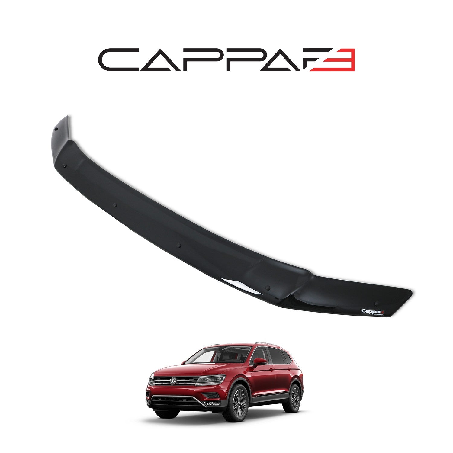 Volkswagen Tiguan 2016 Onwards Bonnet Deflector 4mm