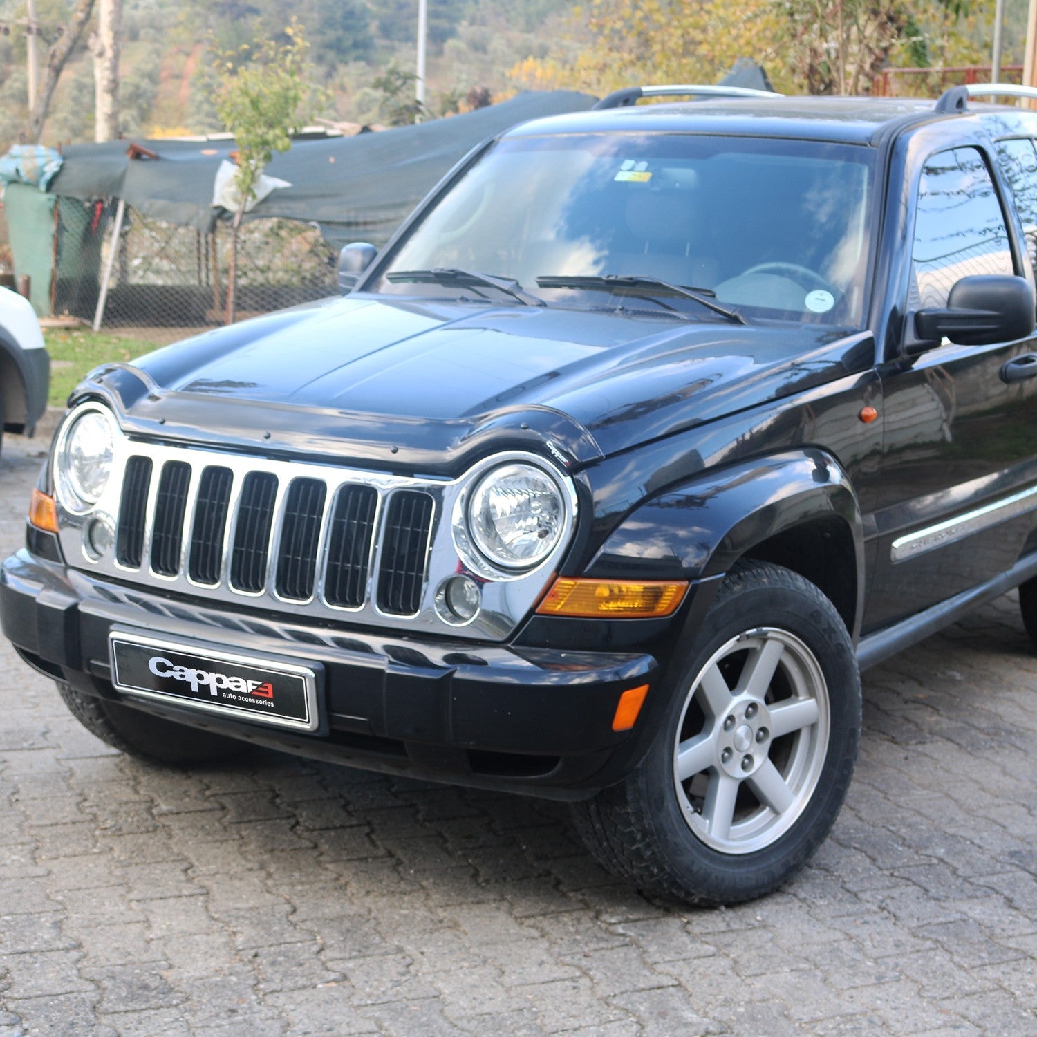 Jeep Cherokee 2002 - 2008 Bonnet Deflector 3mm