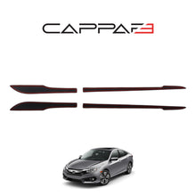 Honda Civic 2016 Onwards Rear Bumper Sill Protector 4pcs