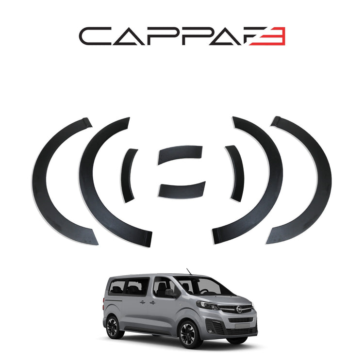 Opel Zafira 2019 Onwards Fender Flares