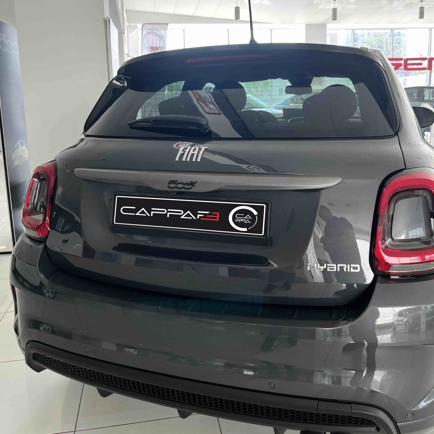 Fiat 500X Sport 2020 Onwards Rear Bumper Sill Protector Matt