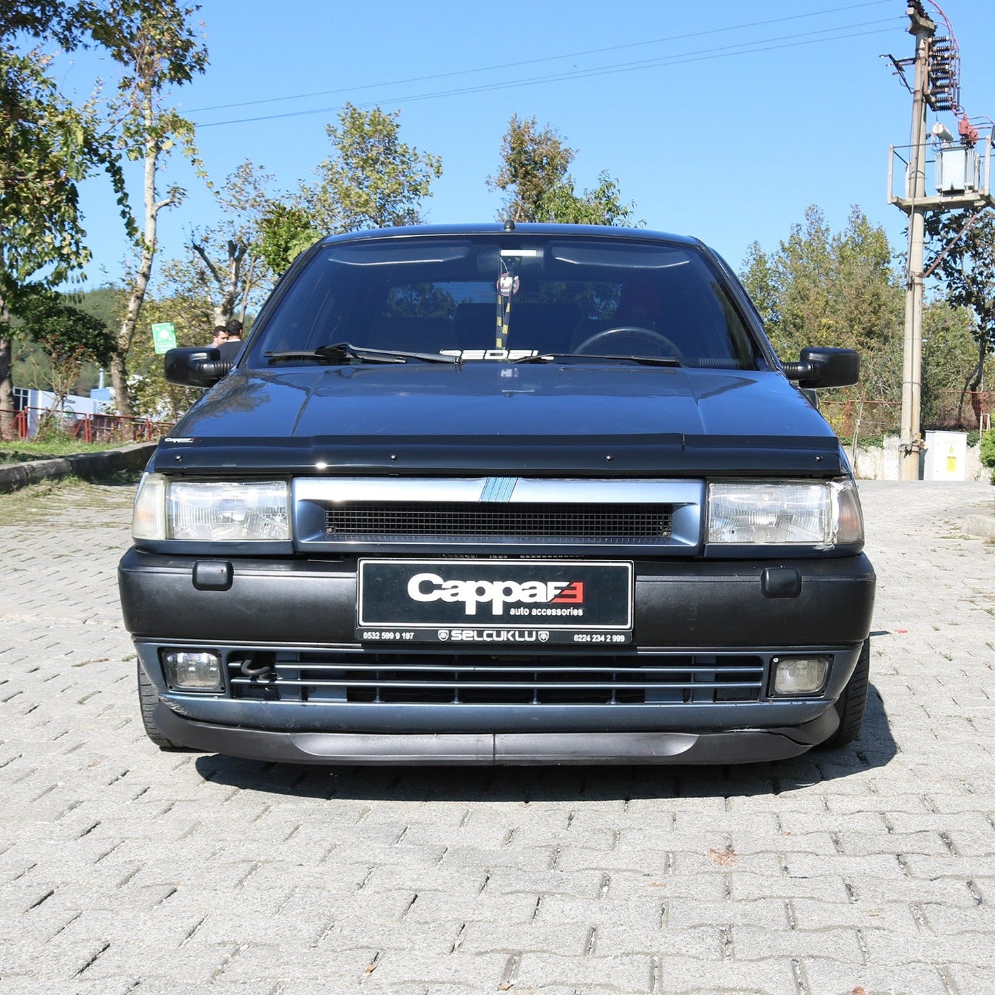 Fiat Tipo 1988 - 2000 Bonnet Deflector 3mm
