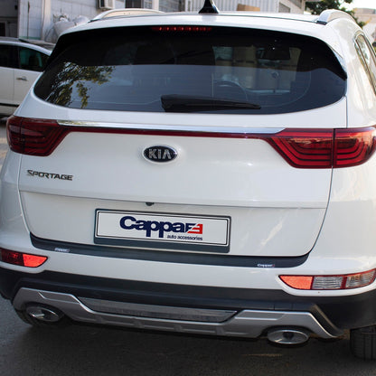 Kia Sportage 2016 - 2019 Rear Bumper Sill Protector Matt