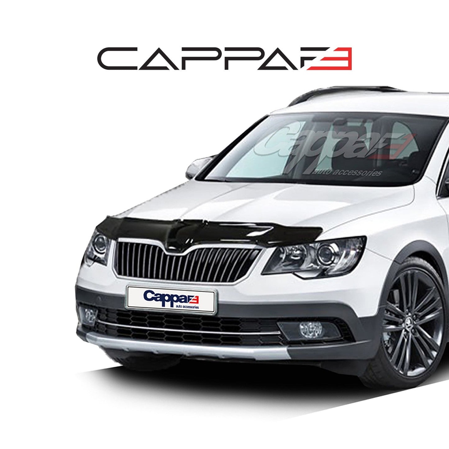 Skoda SuperB 2013 Onwards Rear Bumper Sill Protector 3mm