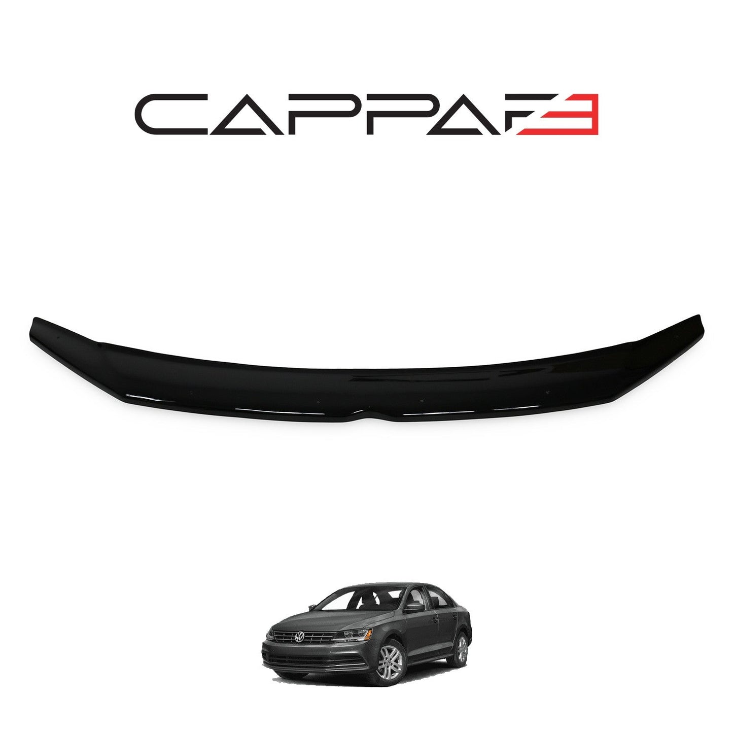 Volkswagen Jetta 2011 - 2019 Bonnet Deflector 4mm
