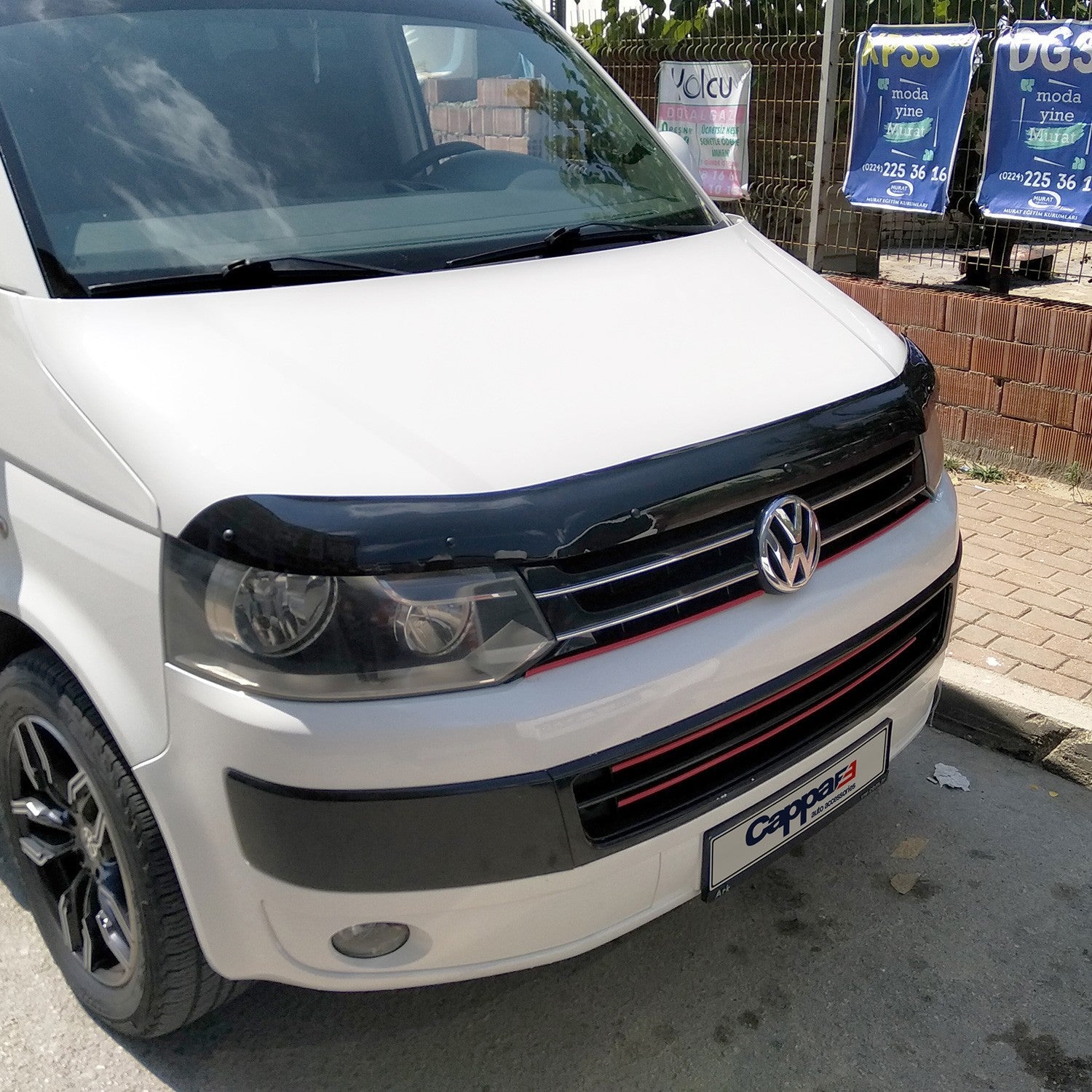 Volkswagen Transporter T5 2009 - 2014 Bonnet Deflector 3mm