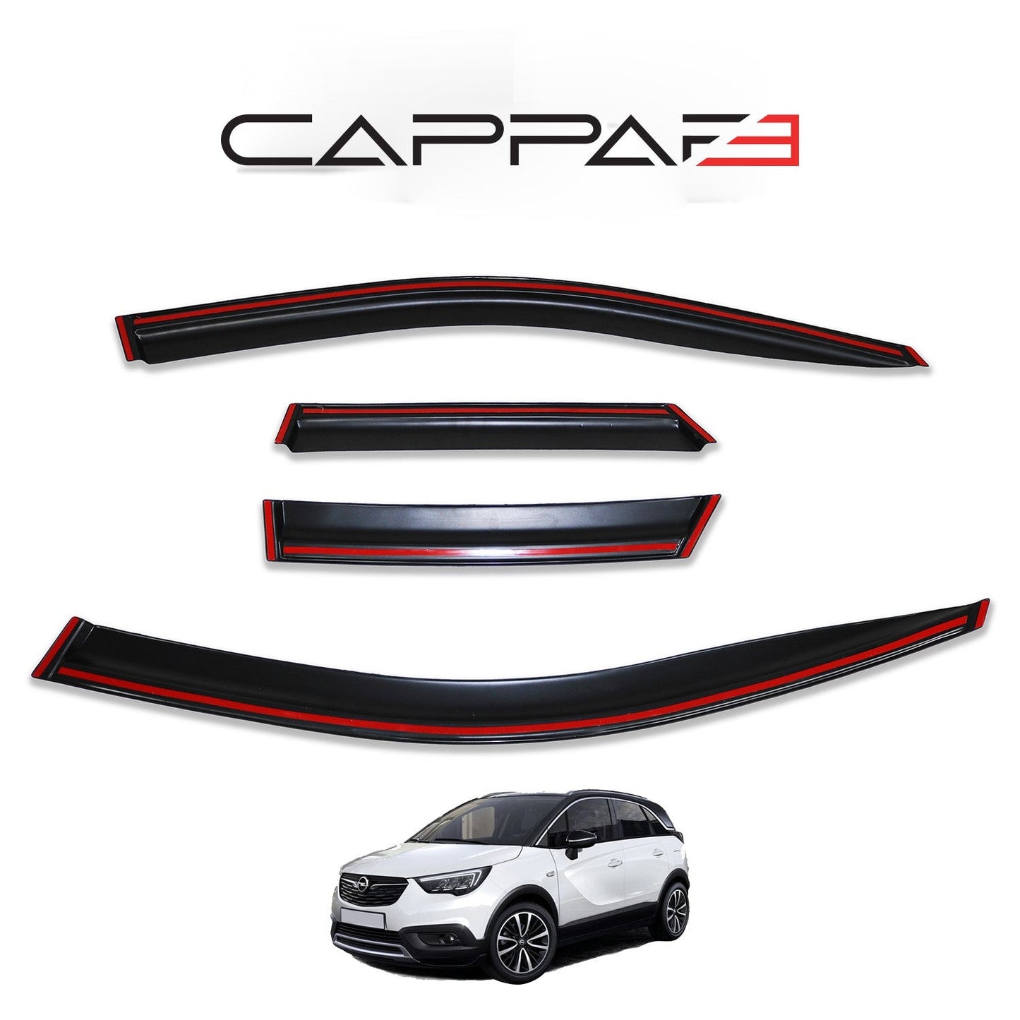 Opel Crossland 2021 Onwards Rear Bumper Sill Protector