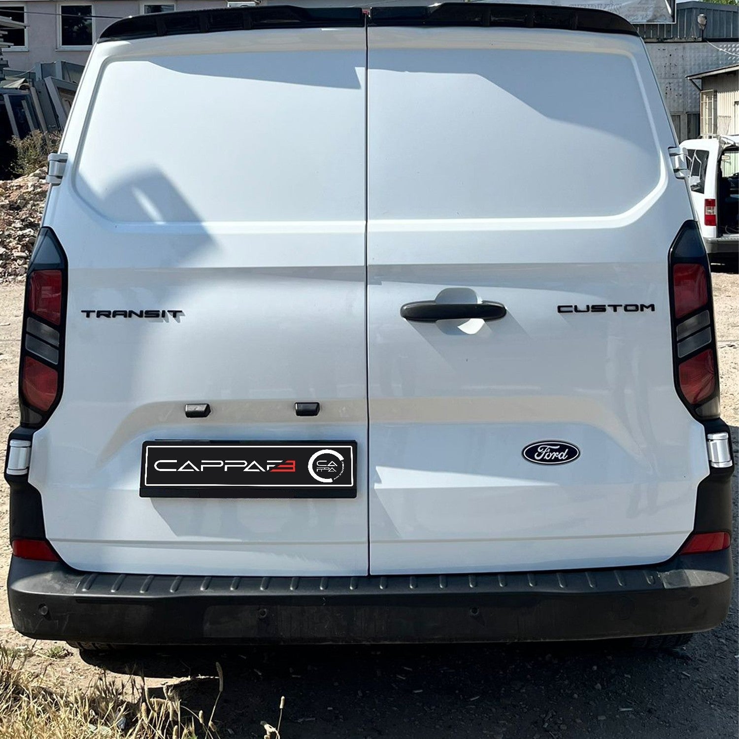Ford Custom 2023 Onwards Rear Bumper Sill Protector Matt