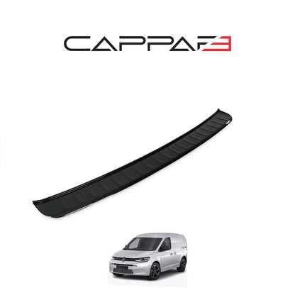 Volkswagen Caddy 2021 Onwards Rear Bumper Sill Protector Gloss