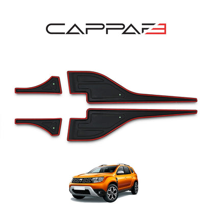 Dacia Duster 2018 - 2024 Rear Bumper Sill Protector 4pcs