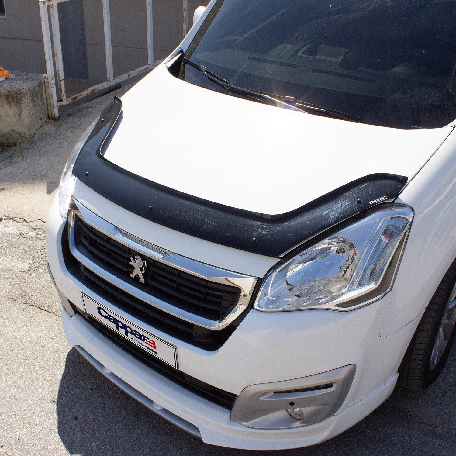 Peugeot Partner Tepee 2015 - 2018 Bonnet Deflector 4mm