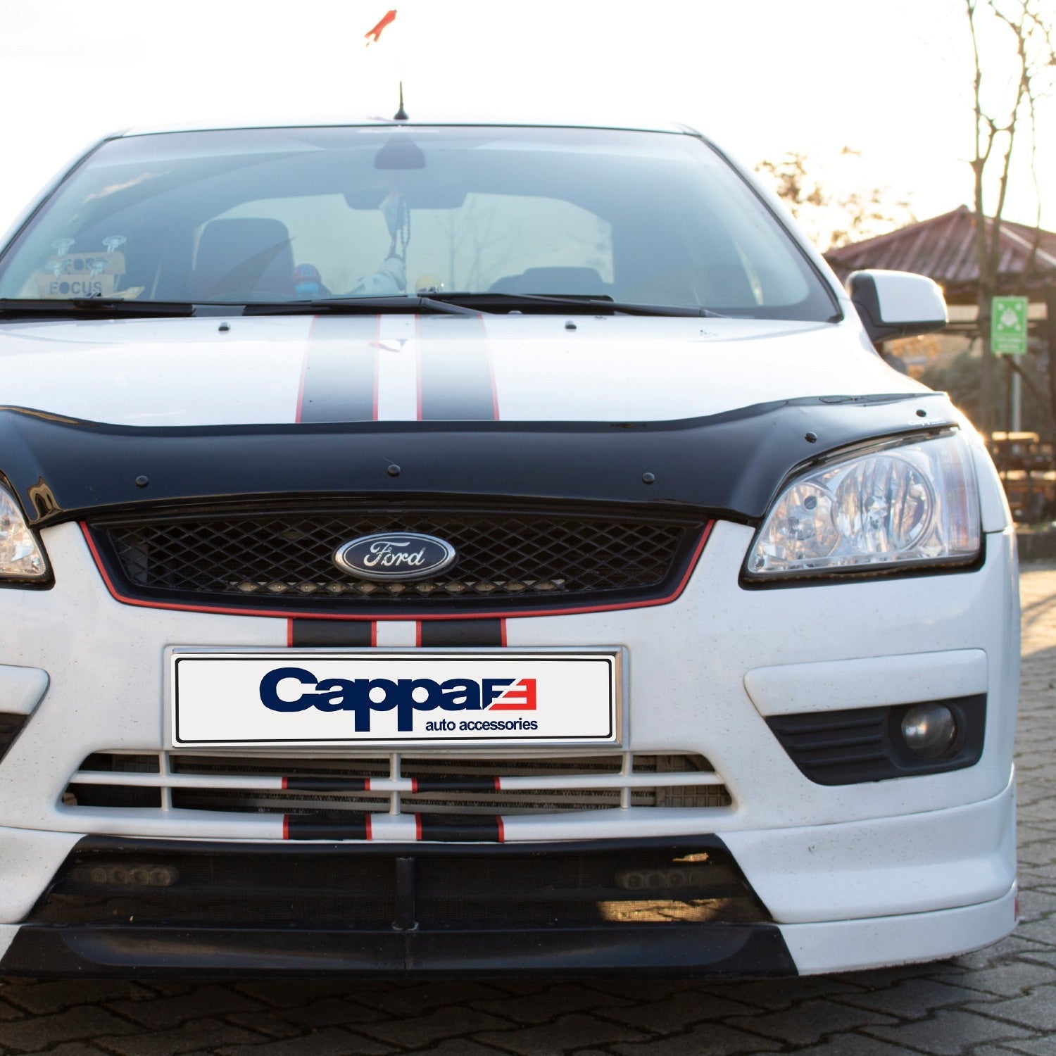 Ford Focus 2005 - 2008 Bonnet Deflector 4mm