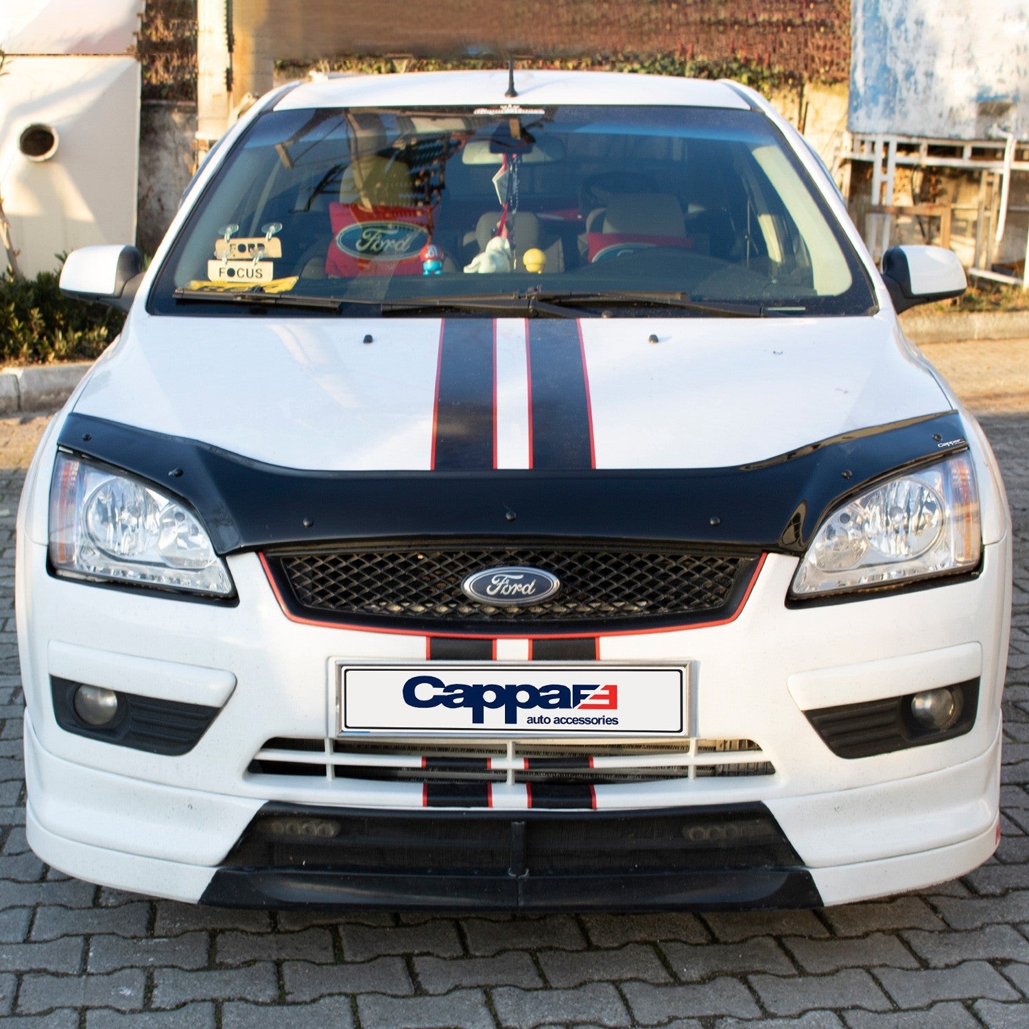 Ford Focus 2005 - 2008 Bonnet Deflector 3mm